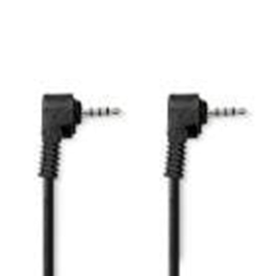 Audio Kabel - Nedis Audio Video Cable | 3.5 mm Male | Nickel Plated | 2.00 m | Round | PVC | Black - CVGL22000BK20