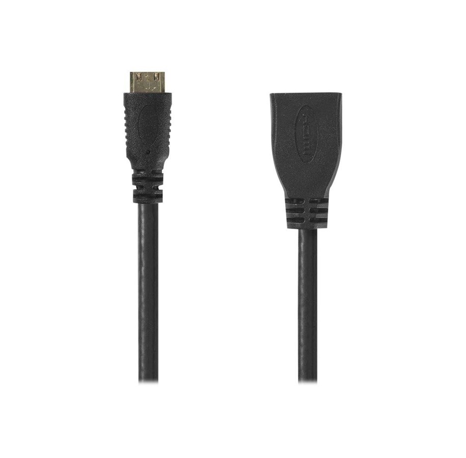 Display Kabel - Nedis HDMI cable with Ethernet - 20 cm - CVGP34590BK02