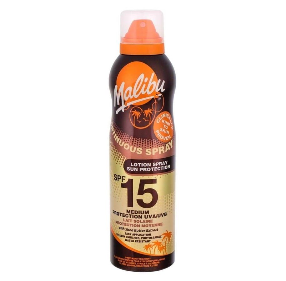 Körperpflege - Malibu - Continuous Sun Lotion Spray SPF 15 175 ml - 5025135116971