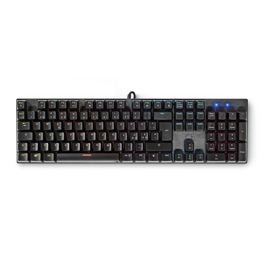 Tastaturen - Nedis GKBDM110BKND keyboard - GKBDM110BKND