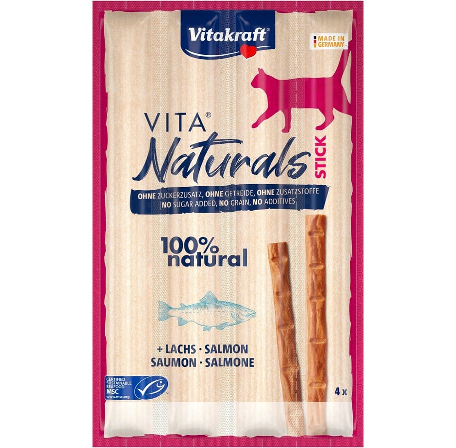 Katzen - Vitakraft - Vita Stick - Salmon - 4 x 5g - 58925