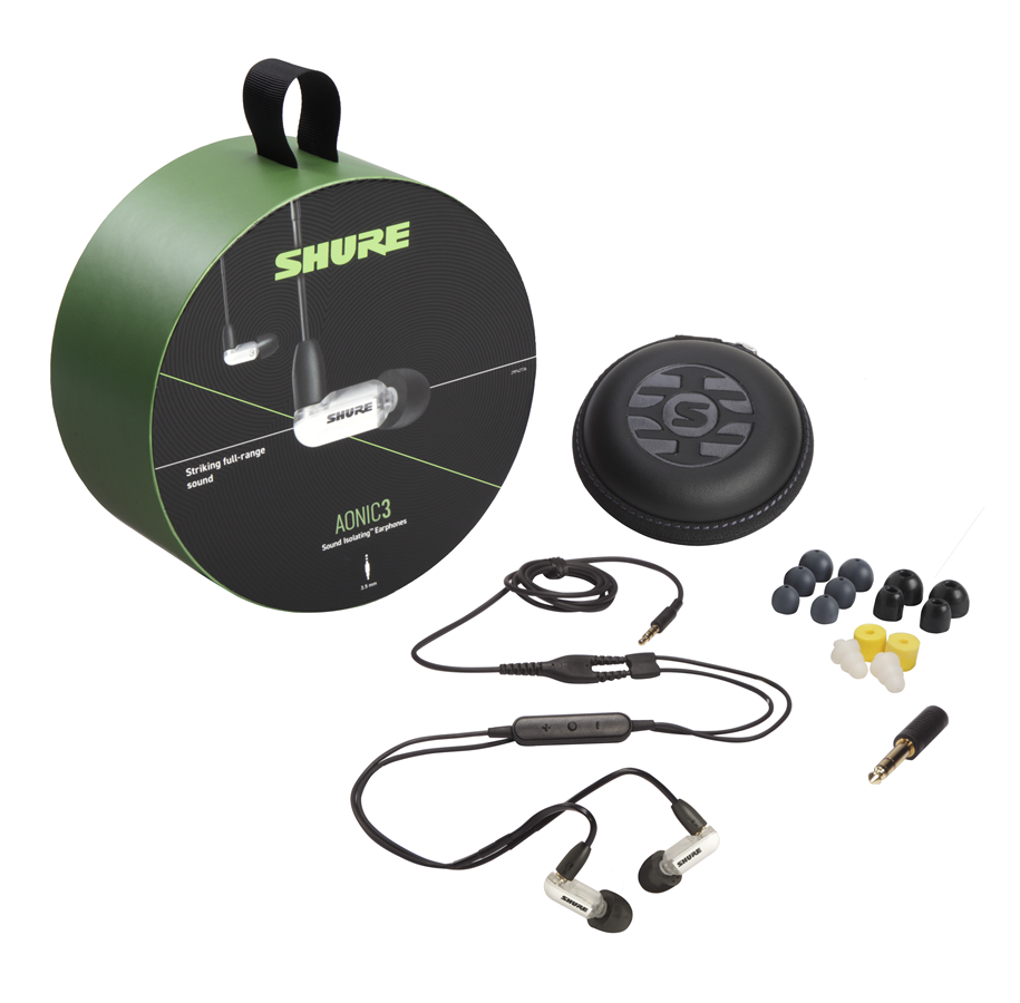 Kopfhörer/Headsets - Shure AONIC 3 - White - SE31BAWUNI-EFS