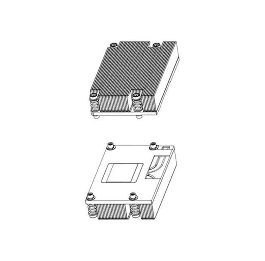 CPU Kühler - Dell - processor heatsink - for CPU 95W or higher customer kit - CPU-Kühlkörper (ohne Lüfter) - 412-BBJD