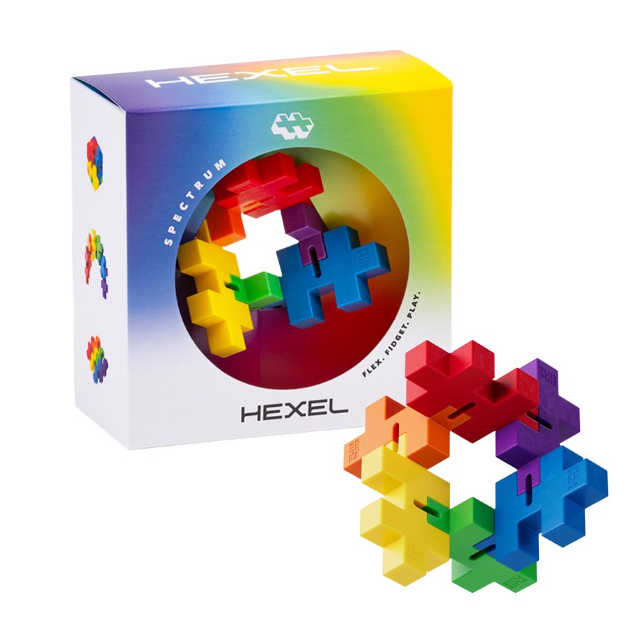 Bausets - Plus-Plus HEXEL Spectrum - 3485