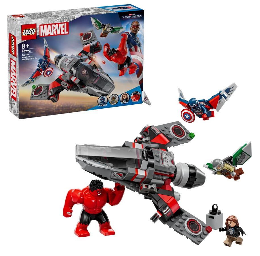 LEGO®  - LEGO Super Heroes 76292 Showdown zwischen Captain America und Red Hulk - 76292
