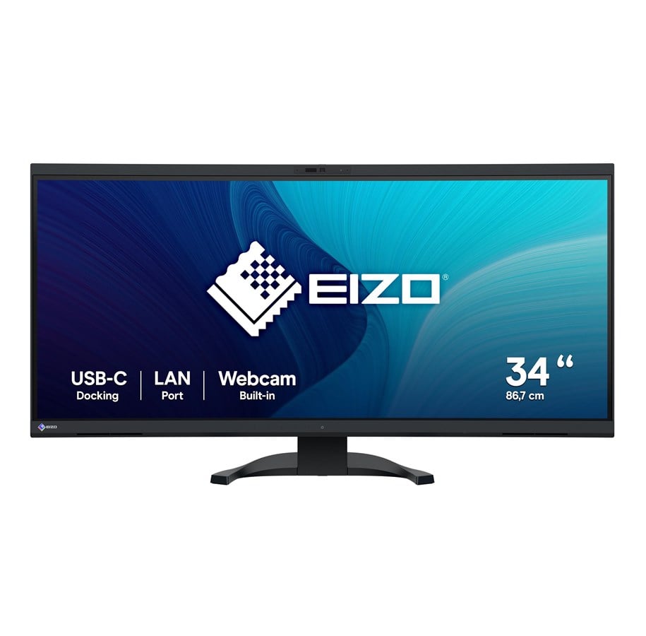 Bildschirm - 34" EIZO FlexScan EV3450XC-BK - 3440x1440 (UWQHD) - IPS - 94W USB-C - EV3450XC-BK