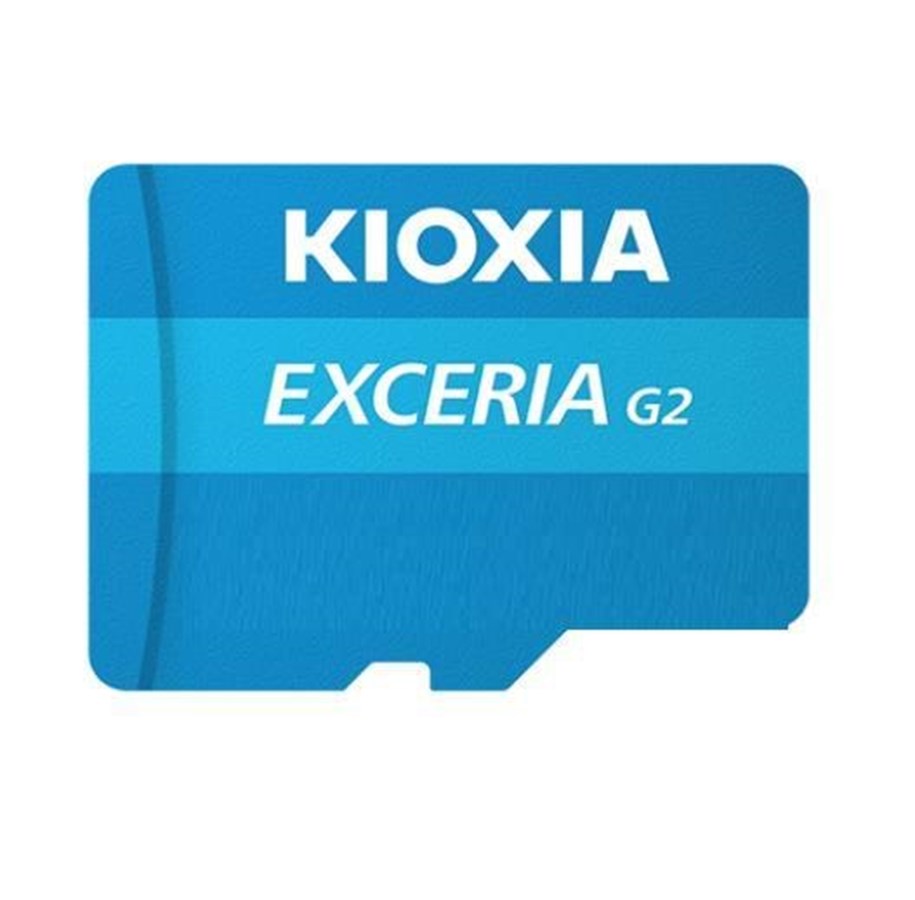Speicherkarten - Kioxia EXERCIA G2 MicroSD/SD - 100MB/s - 256GB - LMEX2L256GG2