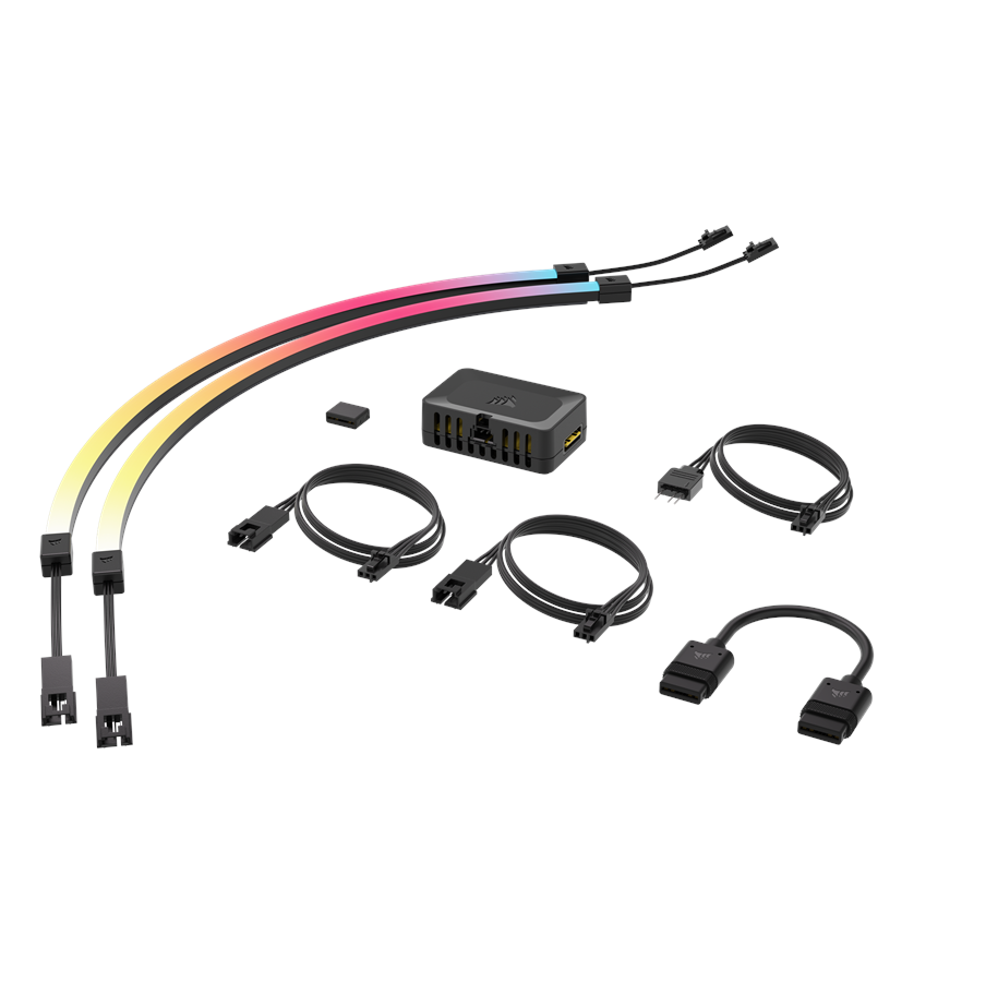 Gehäusezubehör - Corsair iCUE LINK LS350 Aurora RGB Light Strips 350mm - CL-9011135-WW