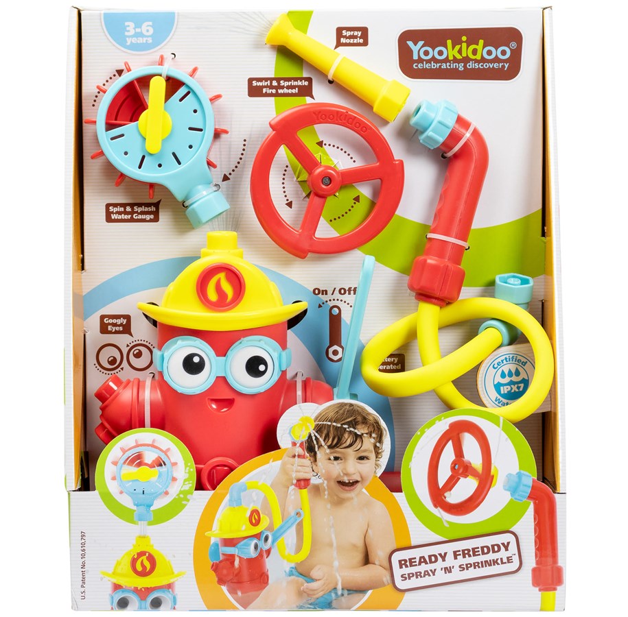 Baby Spielzeug - Yookidoo Ready Freddy Spray 'N' Sprinkle - YO40204