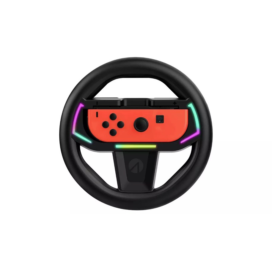Gaming Zubehör - STEALTH Light Up Switch Racing Wheel - Wireless Lenkrad - Nintendo Switch - 5055269714569
