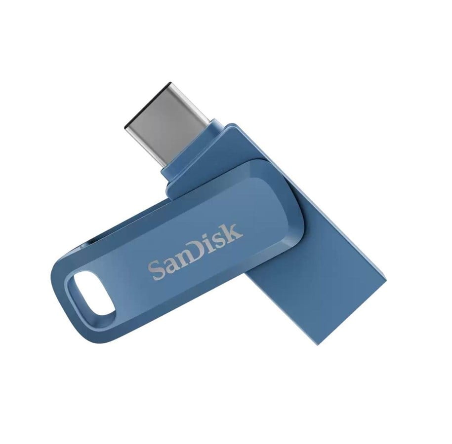 USB-Stick - SANDISK Ultra Dual Drive Go - Dunkelblau - 512GB - USB-Stick - SDDDC3-512G-G46NBB