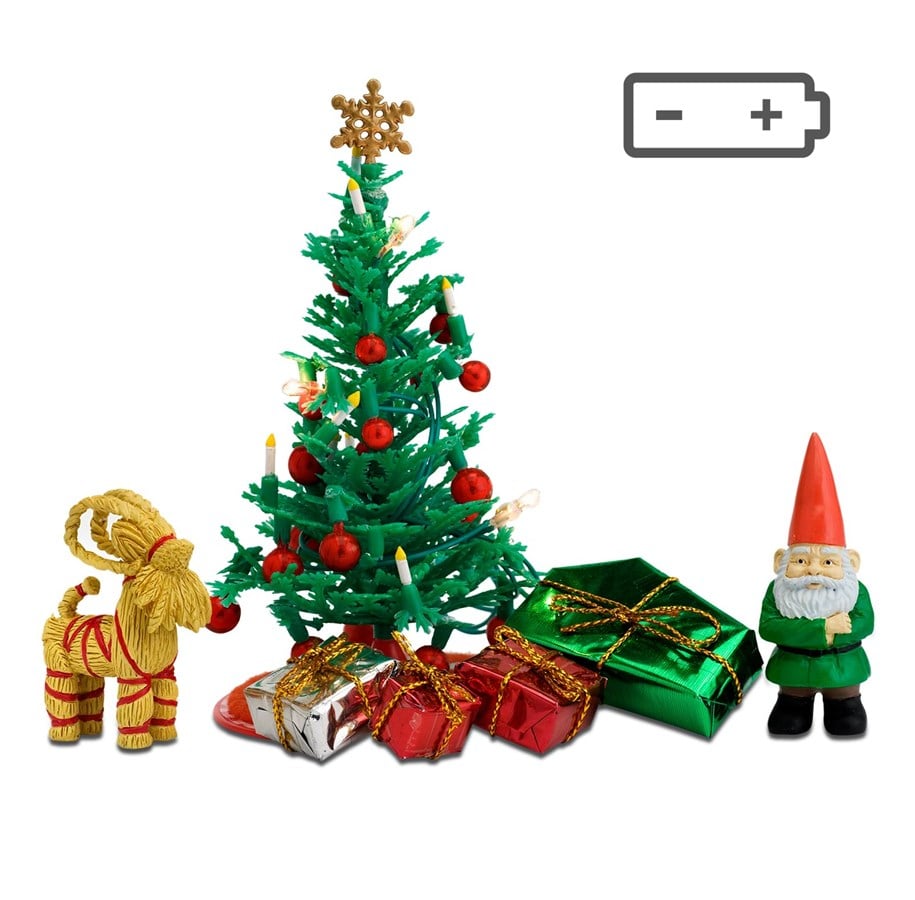 Puppen & Zubehör - Lundby Christmas tree set - 18033