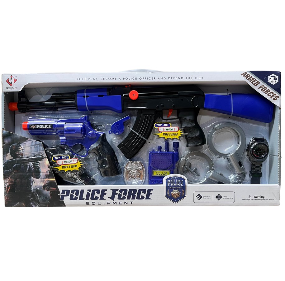 Kostüme - GA Toys Police toys 8 parts - 10020