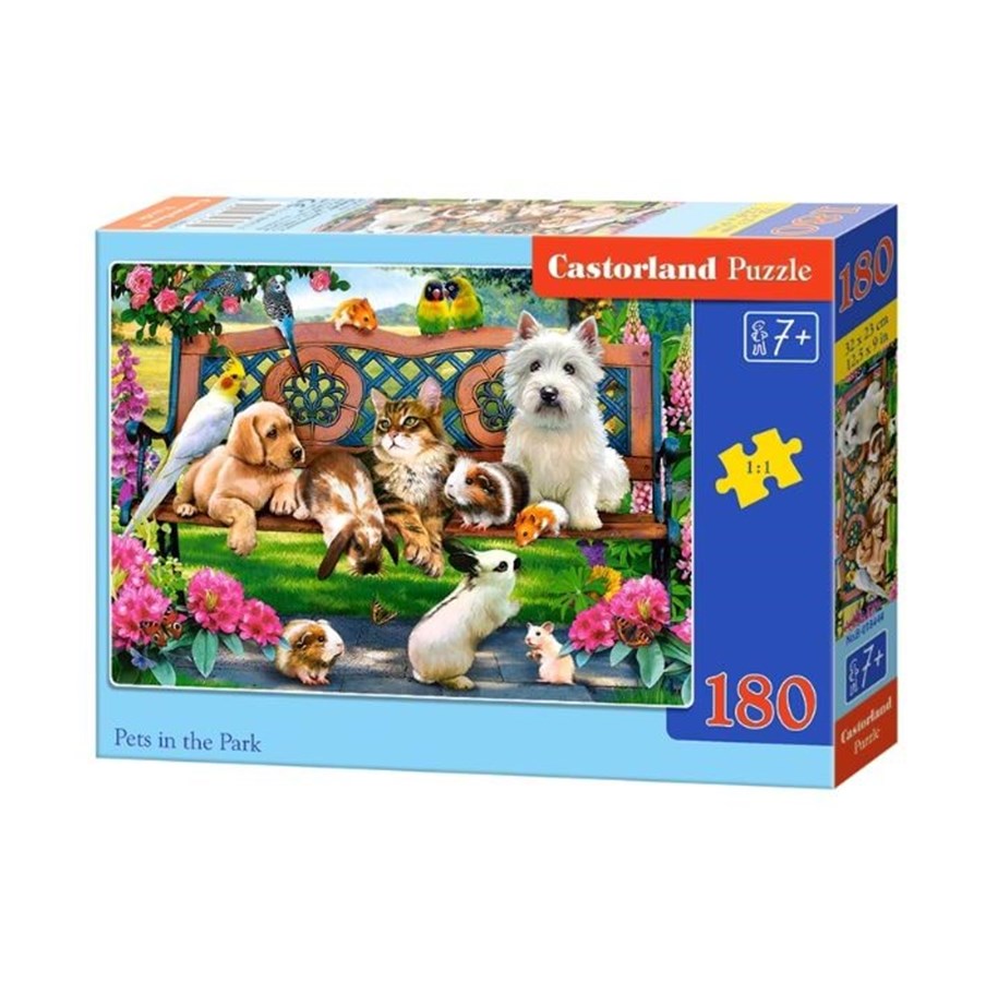 Puzzle - Castorland Pets in the park - B-018444