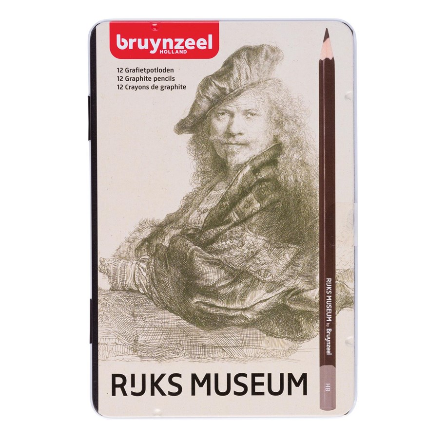 Kreativ-Spiele - Bruynzeel Rijksmuseum Graphite Pencils 12 pcs. - 63011012