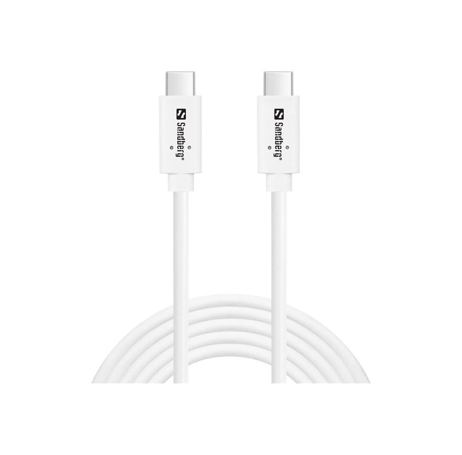 USB Kabel - Sandberg USB-C>C USB 3.2 Gen2 100W 2M - 136-54