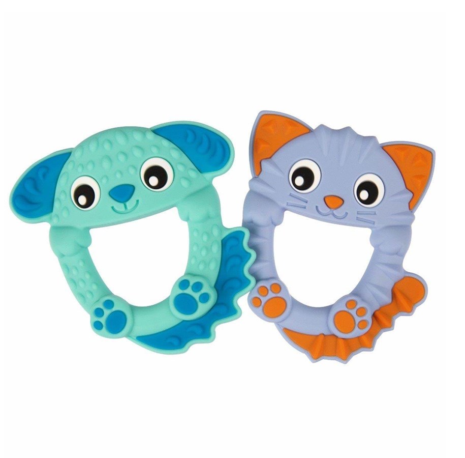Baby Spielzeug - Playgro Soothe and Chew Silicone Teethers - 10188759