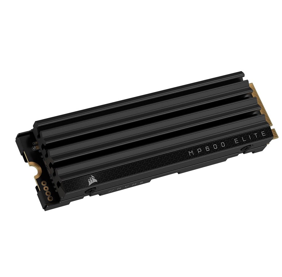 SSD - Corsair MP600 ELITE SSD - 4TB - Mit Kühlkörper - M.2 2280 - PCIe 4.0 - CSSD-F4000GBMP600EHS