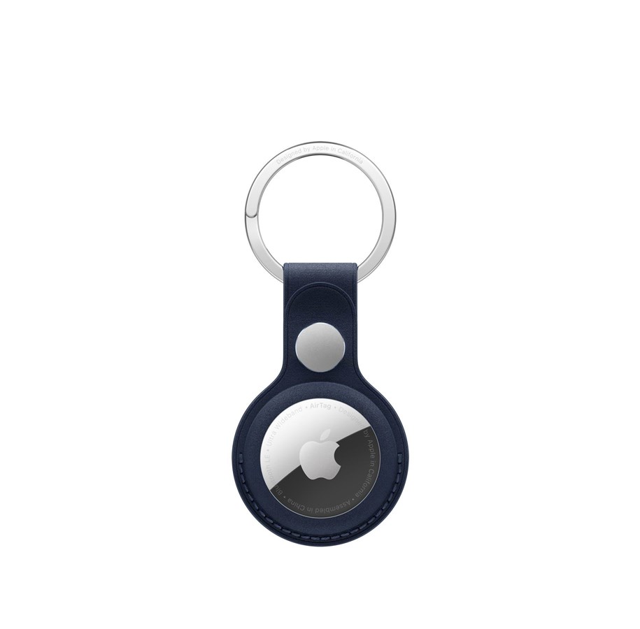 Handys - Anderes Zubehör - Apple AirTag FineWoven Key Ring - Deep Blue *DEMO* - MA7H4ZM/A