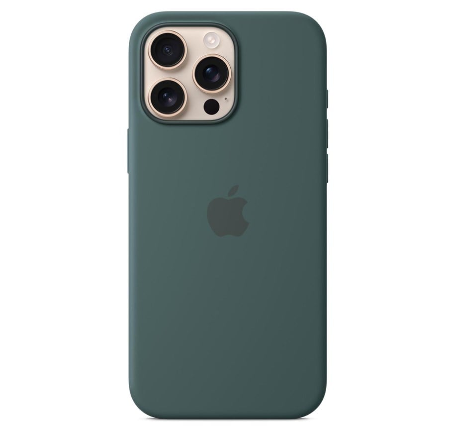 Handys - Cover & Cases - Apple iPhone 16 Pro Max Silicone Case with MagSafe - Lake Green - MA7V4ZM/A