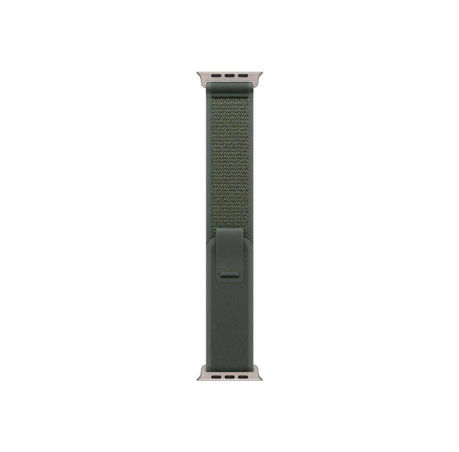 Smartwatch - Accessories - Apple 49mm Green Trail Loop - S/M - Titanium Finish - MXTN3ZM/A