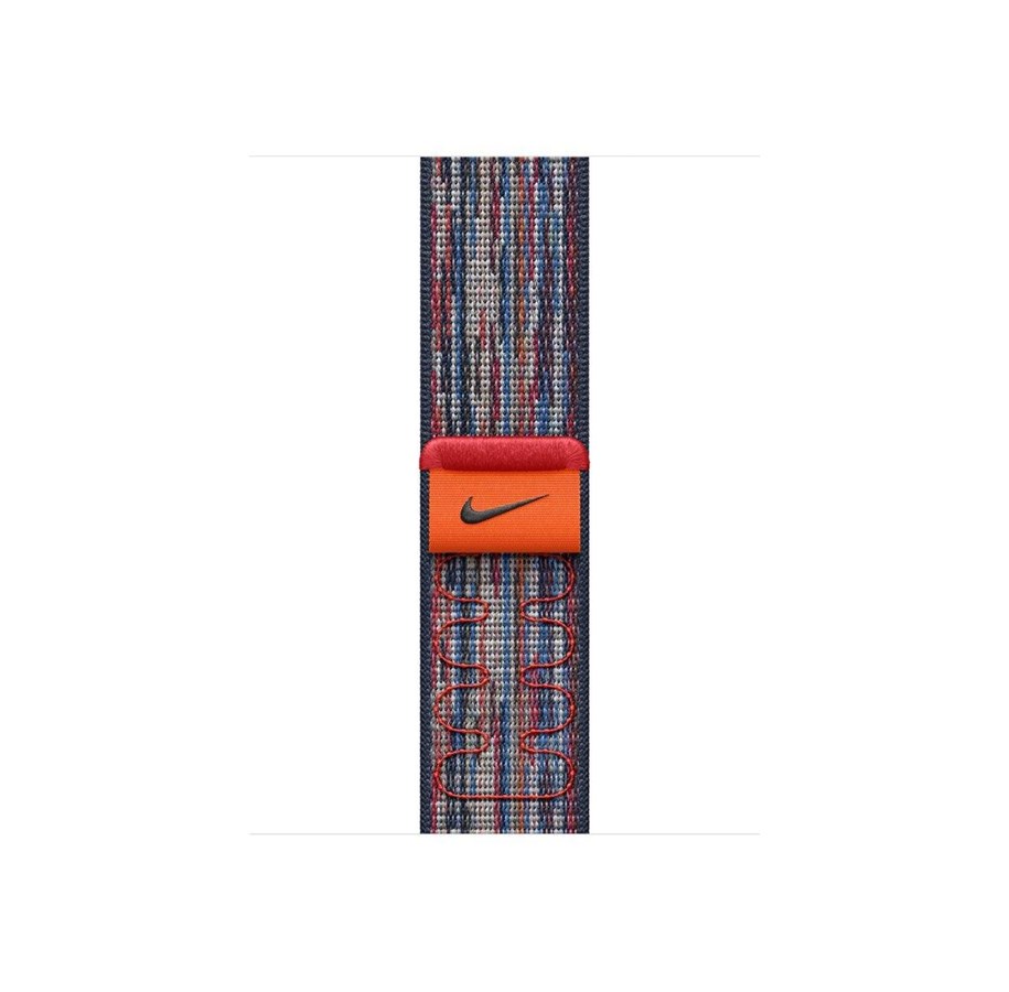 Smartwatch - Accessories - Apple 42mm Blue/Red Nike Sport Loop - MXU03ZM/A