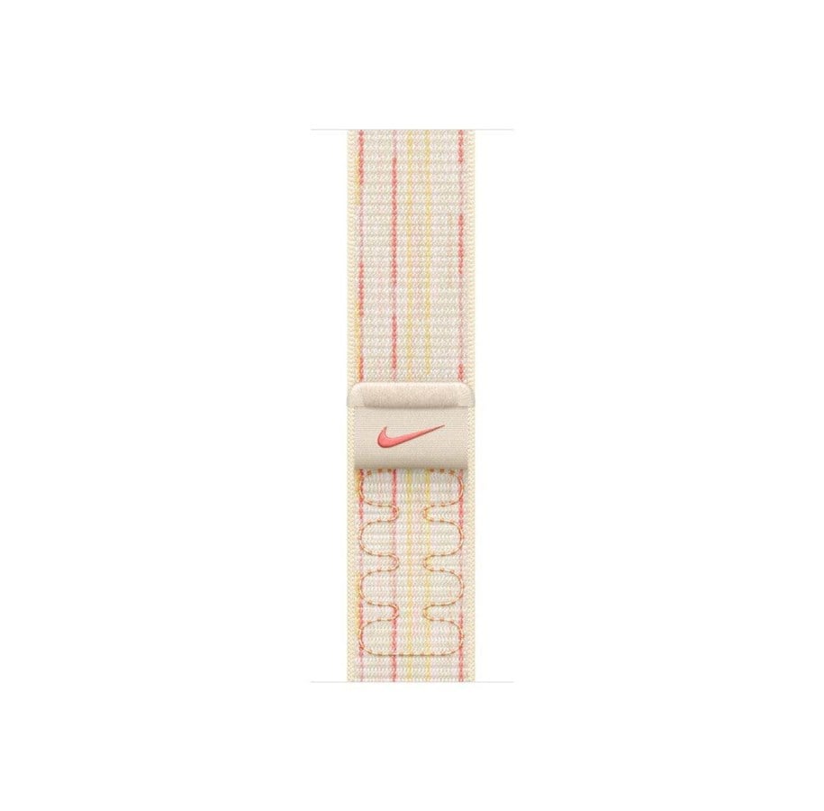 Smartwatch - Accessories - Apple 46mm Starlight/Pink Nike Sport Loop - MYJE3ZM/A