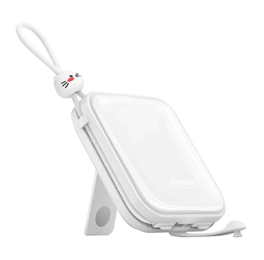 Powerbank (Akku) - Joyroom Powerbank JR-L009 Cutie 10000mAh 12W (white) Powerbank (Akku) - Weiß - 10000 mAh - JR-L009 White