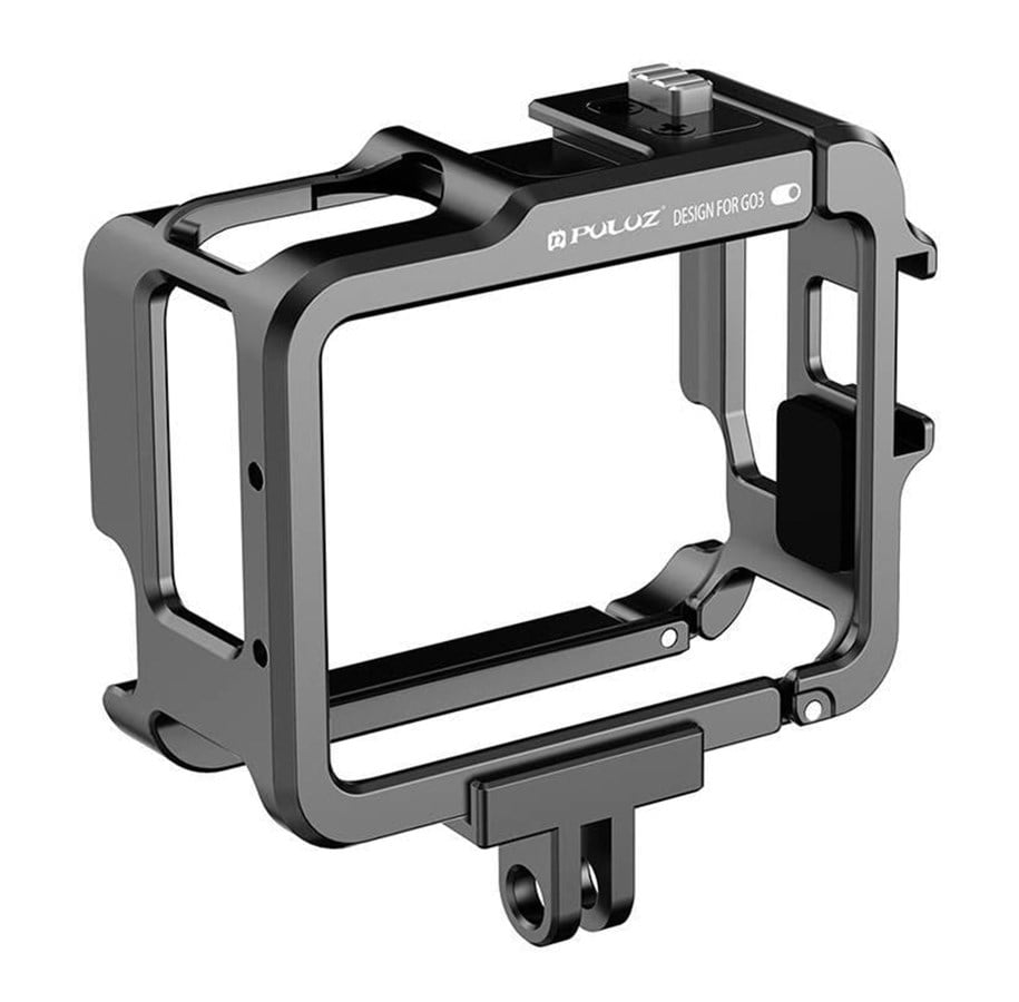 Actionkamera Zubehör - Puluz metal cover for Insta360 GO 3 camera - PU971B