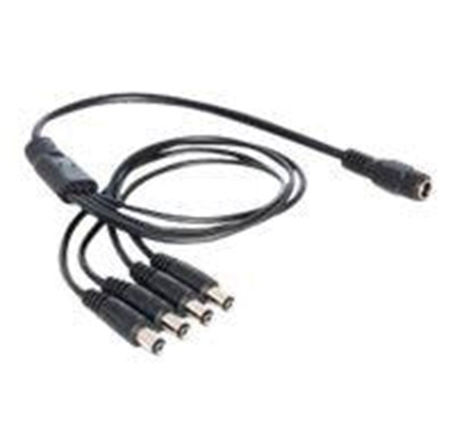 Stromkabel (Intern) - DeLOCK - Power Splitter - DC Jack 5.5 x 2.1 mm to DC Jack 5.5 x 2.1 mm - 50 cm - 83287