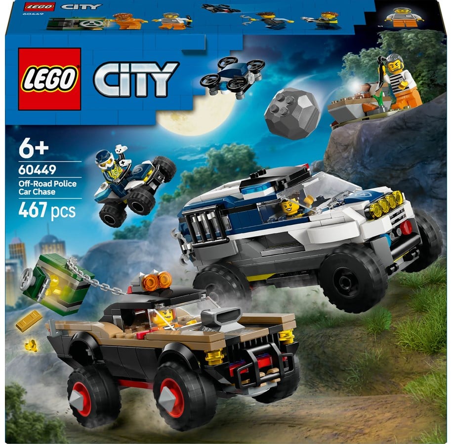 LEGO®  - LEGO City 60449 Verfolgungsjagd im Polizeigeländewagen - 60449
