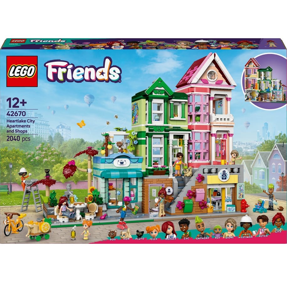 LEGO®  - LEGO Friends 42670 Heartlake City Wohn- und Einkaufsstraße - 42670