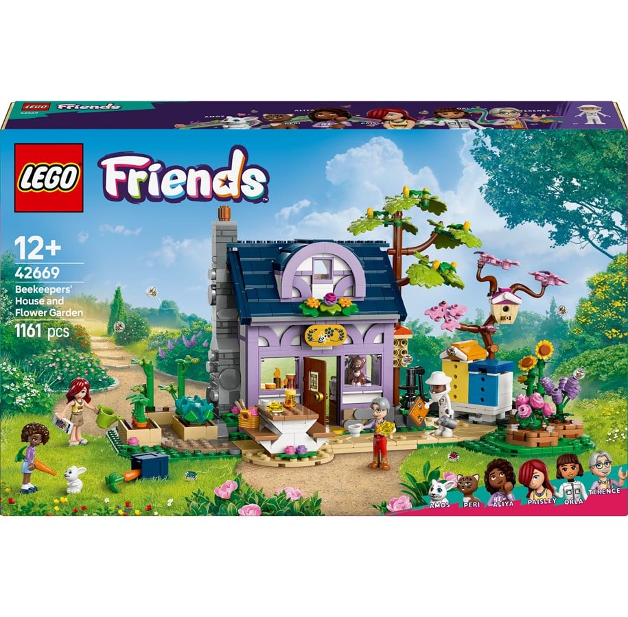 LEGO®  - LEGO Friends 42669 Haus und Blumengarten der Imker - 42669