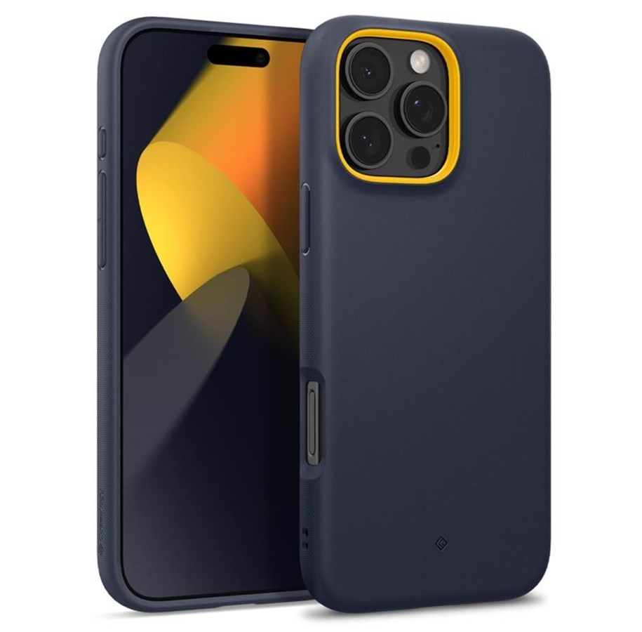 Handys - Cover & Cases - Spigen Caseology Nano Pop MagSafe - blueberry navy - iPhone 16 - ACS08235