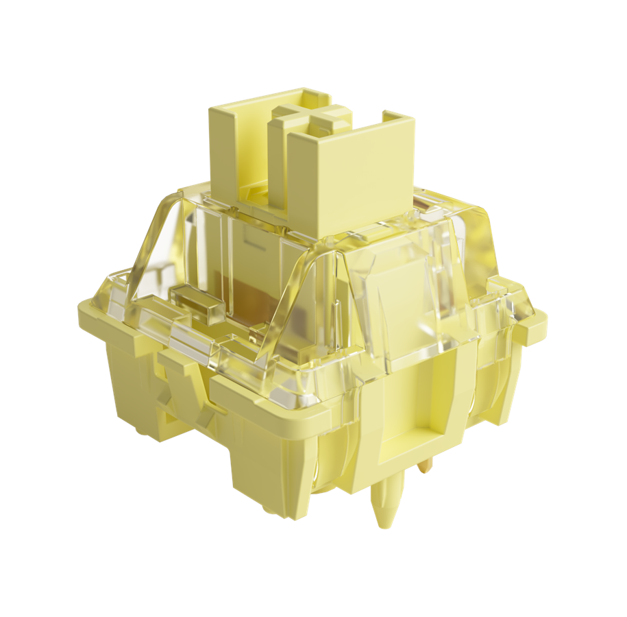 Tastaturen - Akkogear Switch Paket Akko V3 Creamy Yellow Pro - Linear switch - Paket mit Schaltern - Schlüsselschalter - 6925758625173