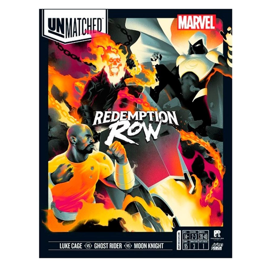 Brettspiele - Iello Unmatched Marvel: Redemption Row (EN) - IEL_UM01