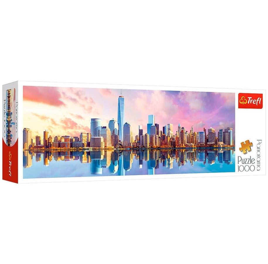 Puzzle - Trefl Puzzle - Panorama - Manhattan (1000 pieces) 2D Puzzles - TFL29033