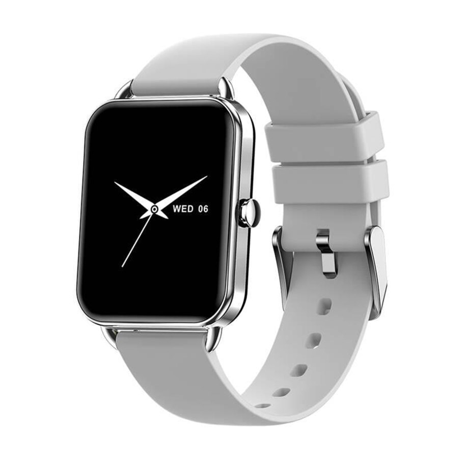 Smartwatches, Pulsuhren, Sportuhren & Schrittzähler - Colmi P20 Smartwatch (Silver) - P20 Silver