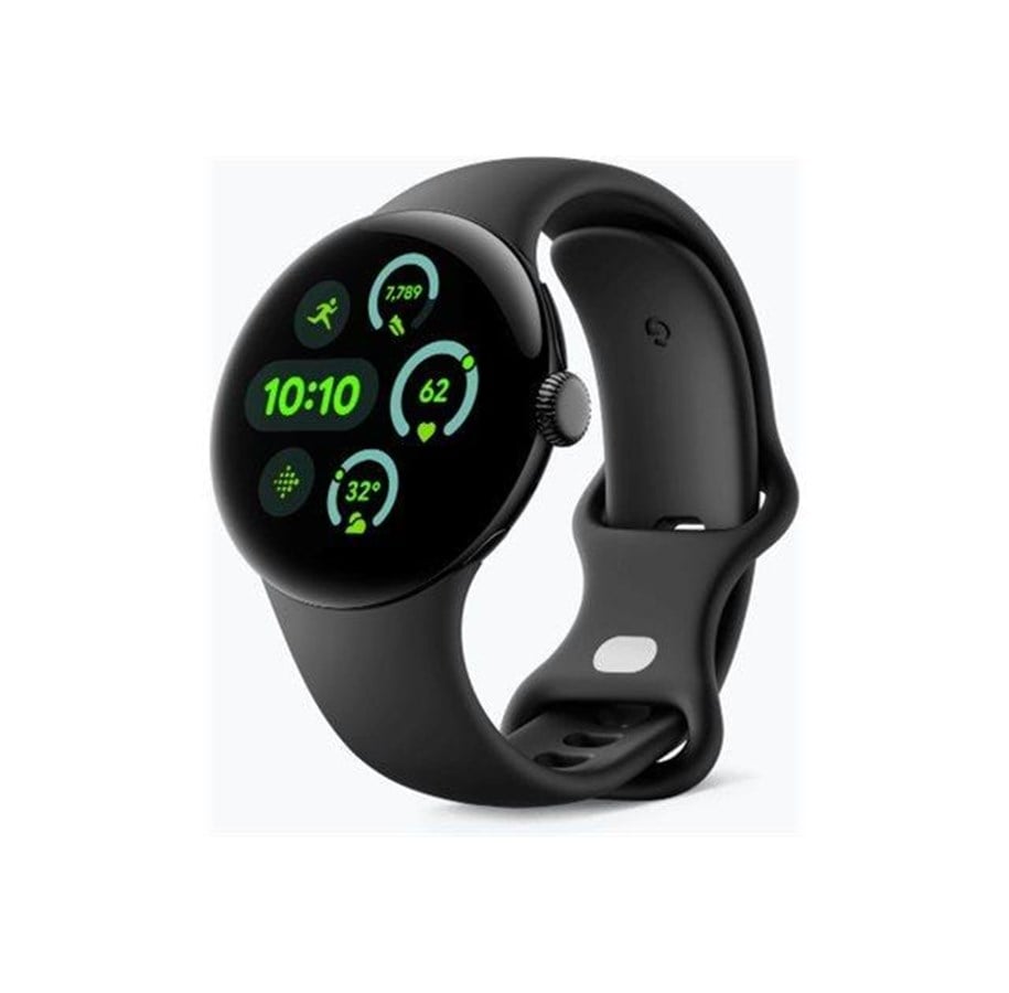 Smartwatches, Pulsuhren, Sportuhren & Schrittzähler - Google Pixel Watch 3 (41mm) WiFi - Obsidian - GA05757-DE