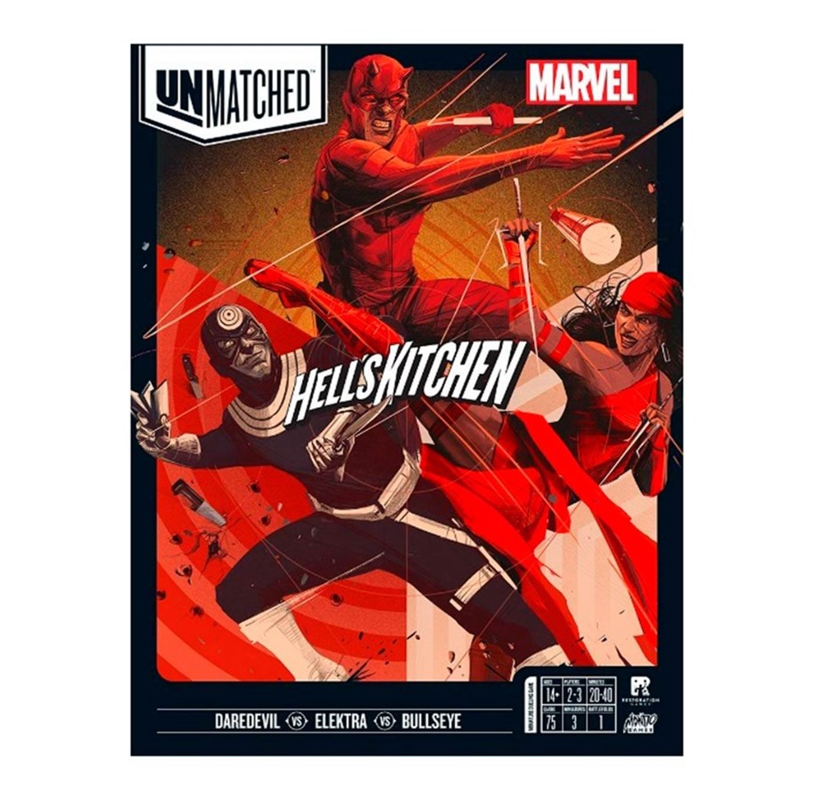 Brettspiele - Iello Unmatched Marvel: Hell’s Kitchen (EN) - IEL_UM02
