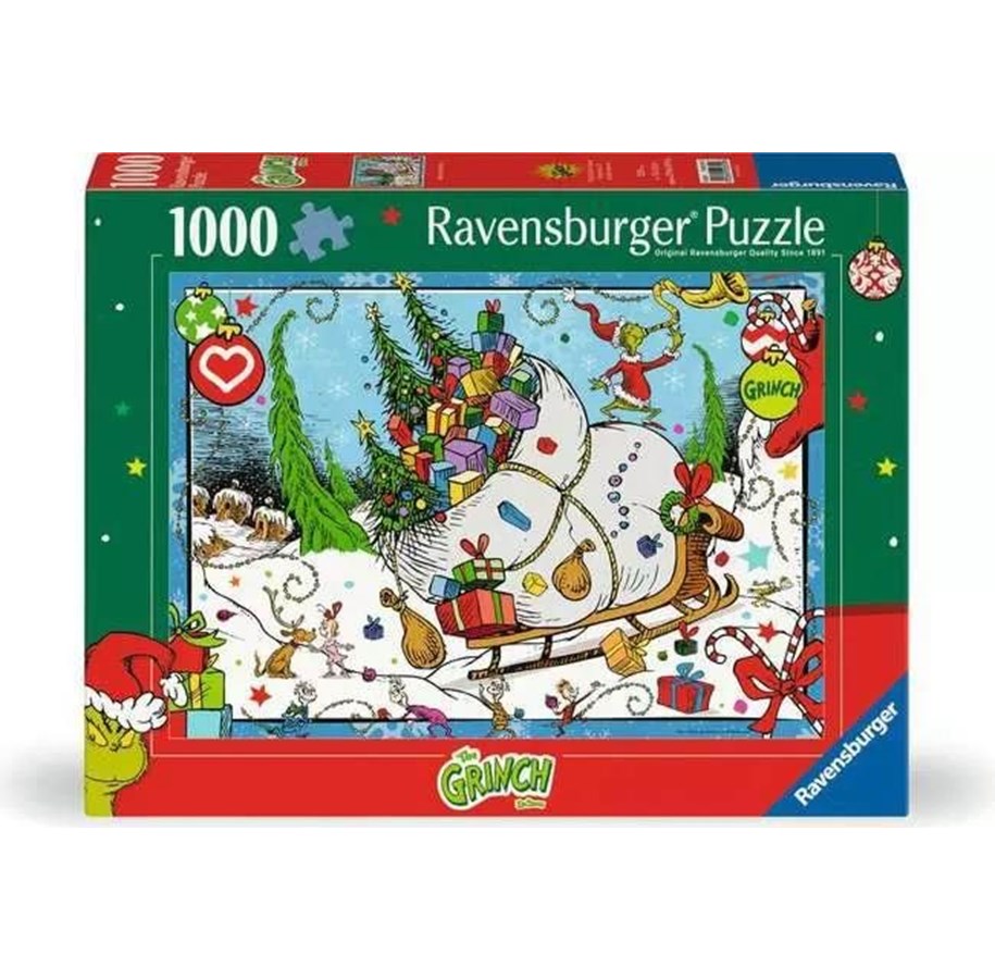 Puzzle - Ravensburger The Grinch 1000p - 12001351