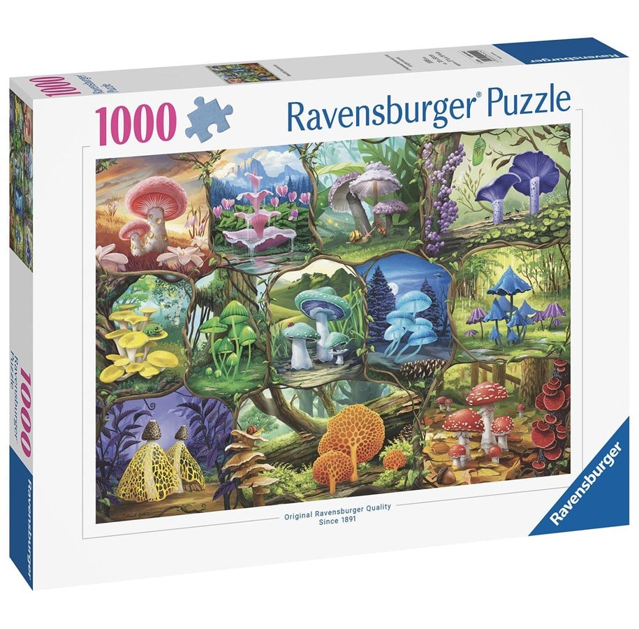 Puzzle - Ravensburger Beautiful Mushrooms - 12000424