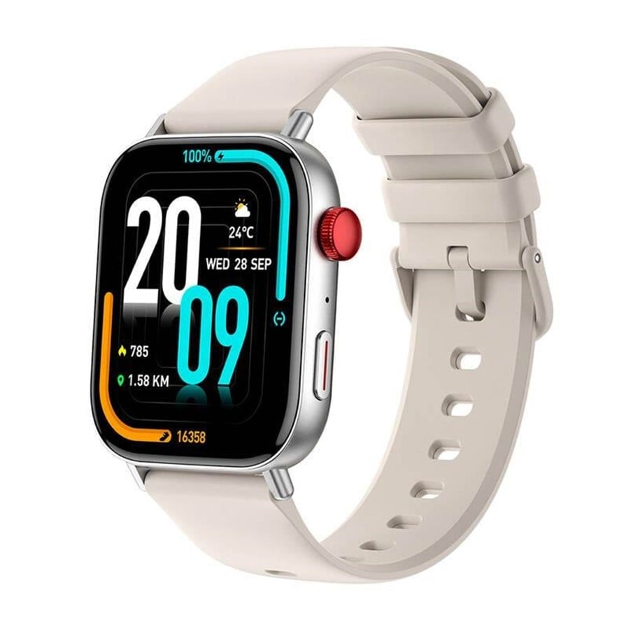 Smartwatches, Pulsuhren, Sportuhren & Schrittzähler - Colmi C8 Max Smartwatch (Silver) - C8 Max Silver