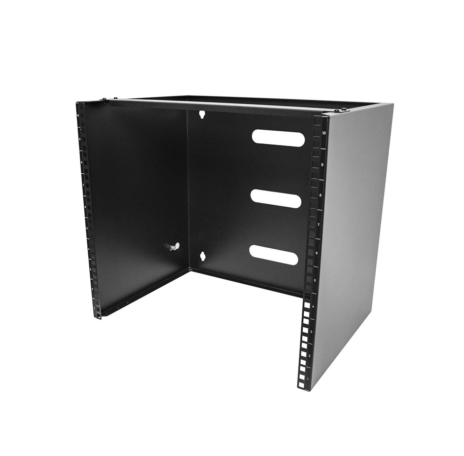 Netzwerkzubehör - StarTech.com  RACK-10U-14-BRACKET 10U Wall Mount Network Rack - 14" (35.5cm) Deep (Low Profile) 19" Patch Panel Bracket for Shallow Server Up to 35kg - RACK-10U-14-BRACKET