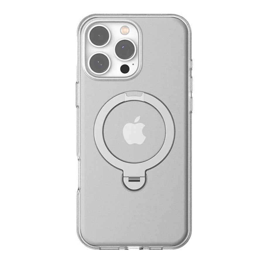 Handys - Cover & Cases - Torras Ostand Spin Series Case for iPhone 16 Pro (Transparent) - X00FX1986