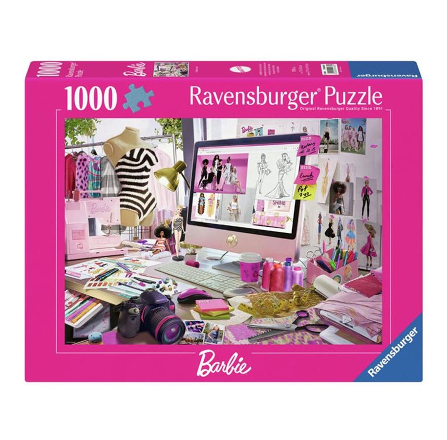 Puzzle - Ravensburger Jigsaw puzzle Barbie Fashion Icon 1000pcs. - 120006381