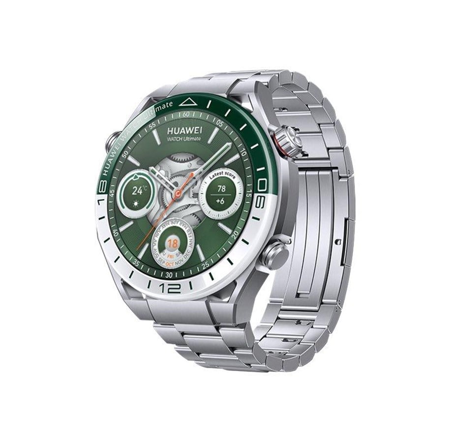 Smartwatches, Pulsuhren, Sportuhren & Schrittzähler - Huawei Watch Ultimate - Green Edition - 55020DRK