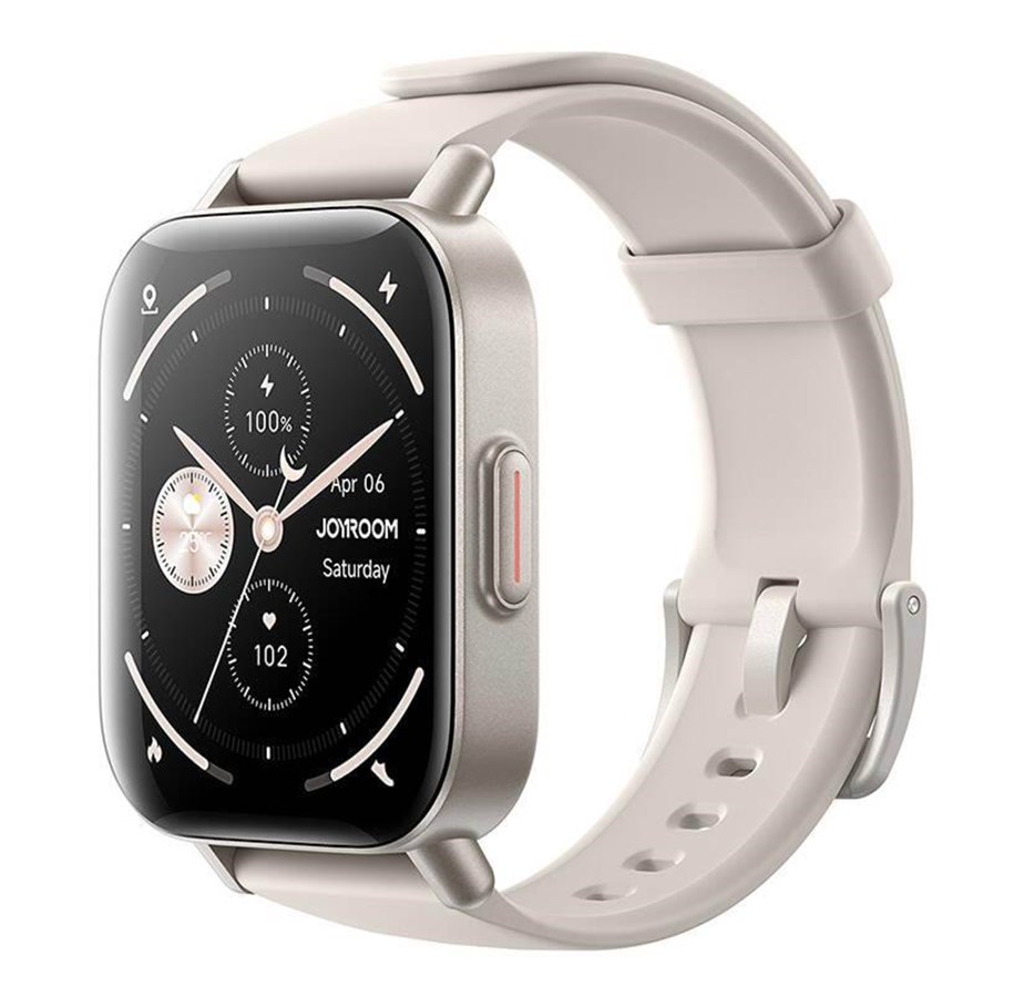 Smartwatches, Pulsuhren, Sportuhren & Schrittzähler - Joyroom Fit-Life JR-FT3S smartwatch with call answering function - titanium color - JR-FT3S White