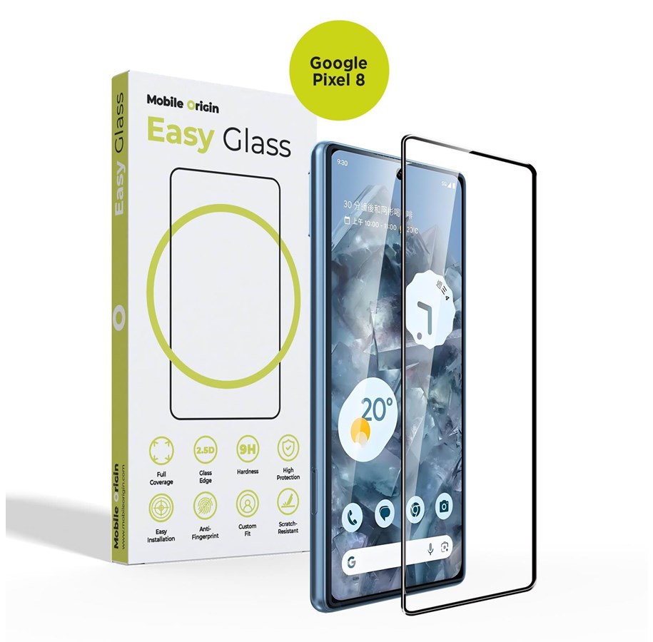Handys - Schutzfolie - Mobile Origin EasyGlass for Google Pixel 8 - FRL-EG-GP8