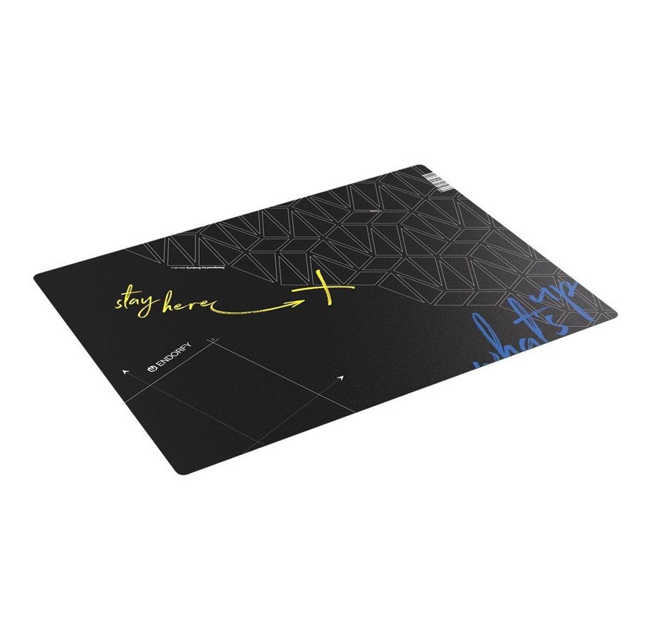 Gaming Stühle - ENDORFY FP120R - floor mat - rectangular - 90 x 120 cm - black - EY8G001